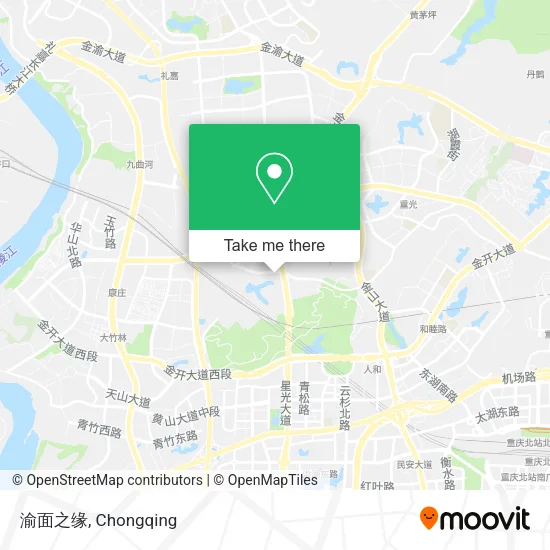 渝面之缘 map