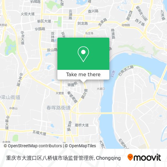 重庆市大渡口区八桥镇市场监督管理所 map