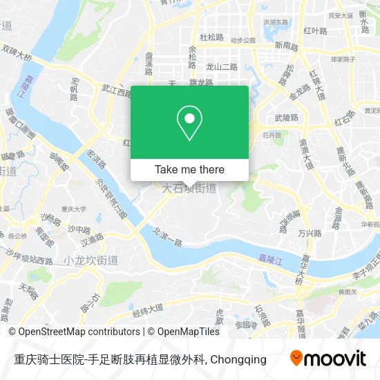 重庆骑士医院-手足断肢再植显微外科 map