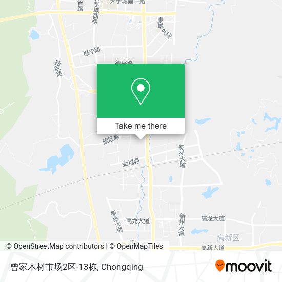 曾家木材市场2区-13栋 map