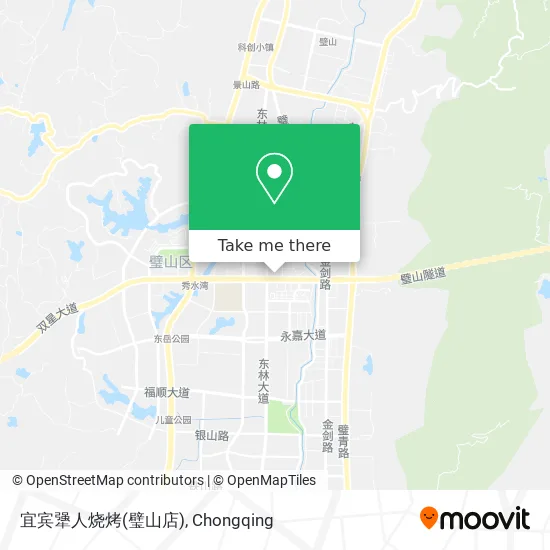 宜宾犟人烧烤(璧山店) map