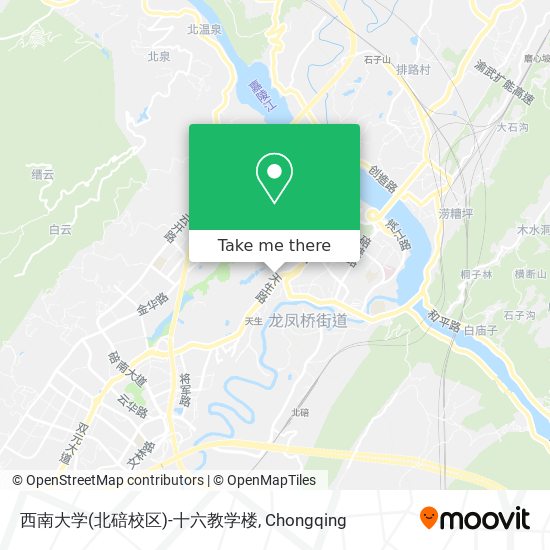 西南大学(北碚校区)-十六教学楼 map