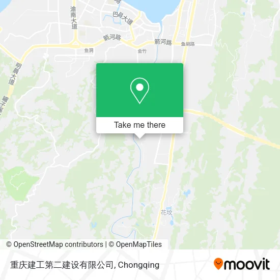 重庆建工第二建设有限公司 map
