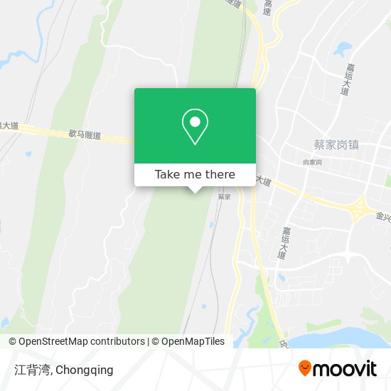 江背湾 map
