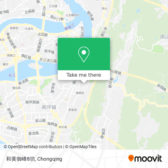 和黄御峰8坊 map