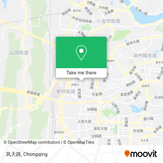 凤天路 map