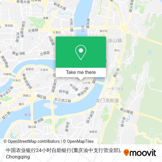 中国农业银行24小时自助银行(重庆渝中支行营业部) map