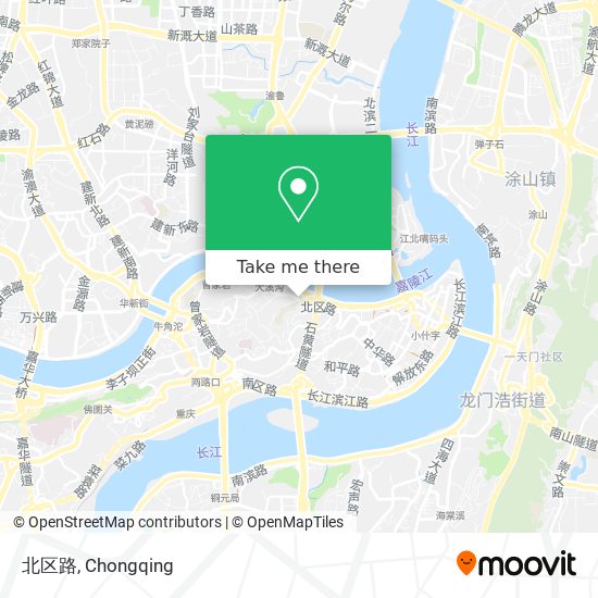 北区路 map