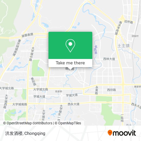 洪发酒楼 map
