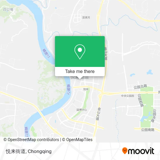 悦来街道 map