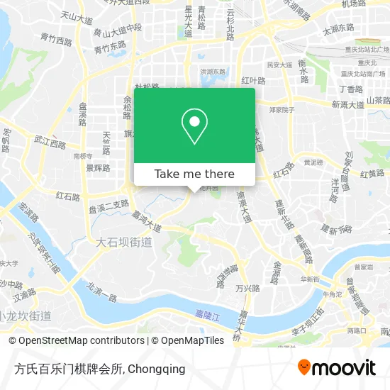 方氏百乐门棋牌会所 map