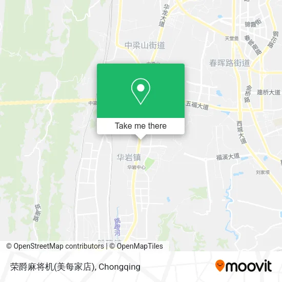 荣爵麻将机(美每家店) map