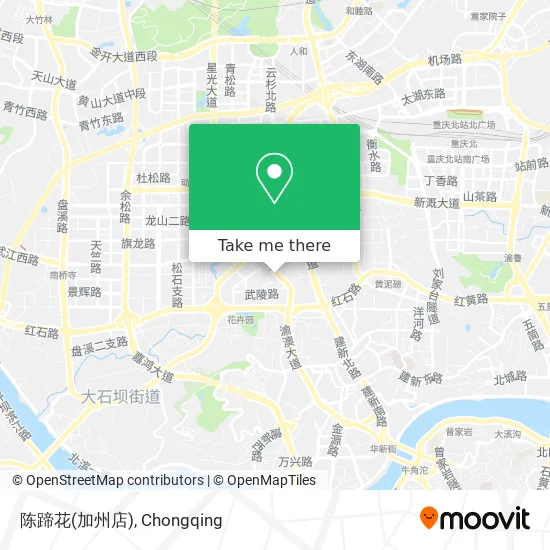 陈蹄花(加州店) map