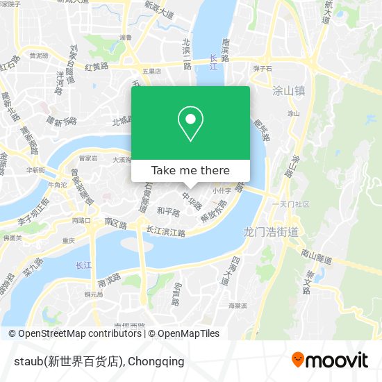 staub(新世界百货店) map