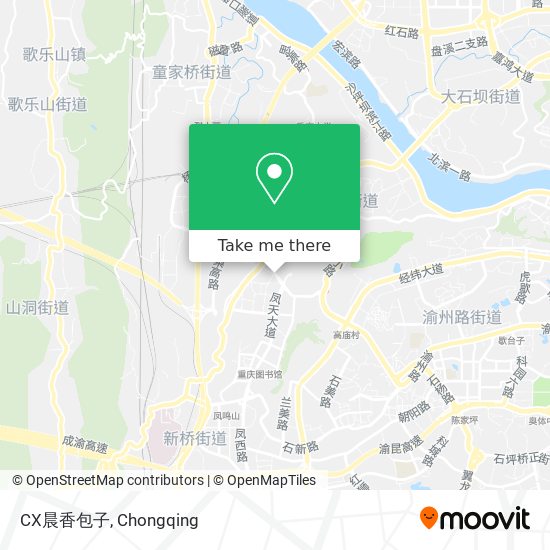 CX晨香包子 map