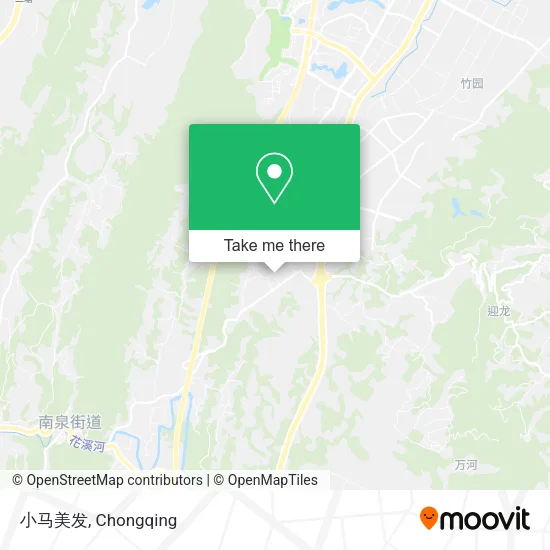 小马美发 map