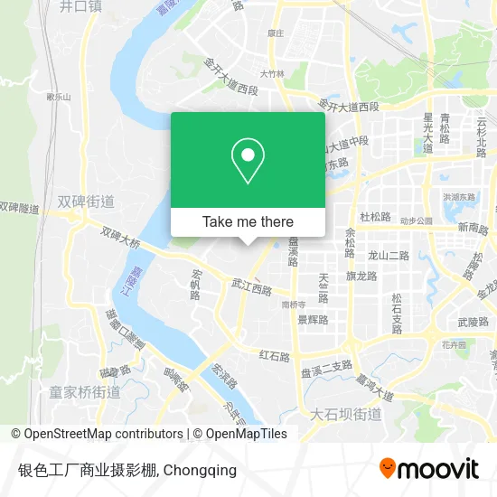 银色工厂商业摄影棚 map