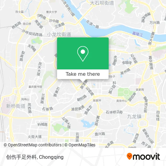 创伤手足外科 map