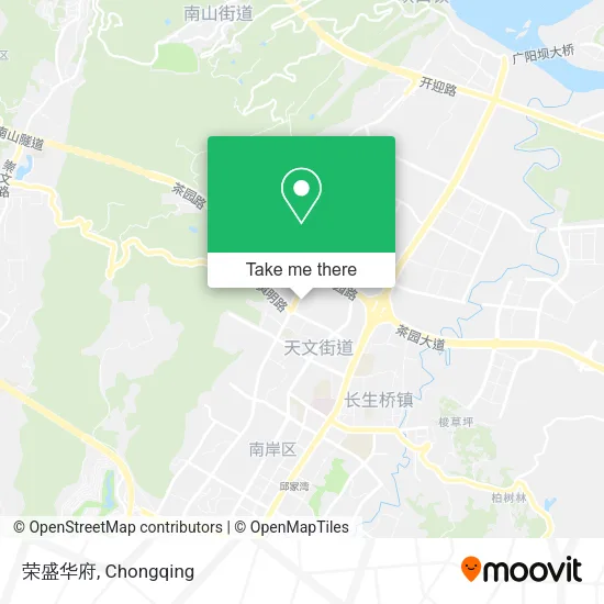 荣盛华府 map