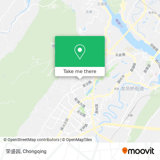 荣盛园 map