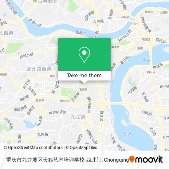 重庆市九龙坡区天籁艺术培训学校-西北门 map