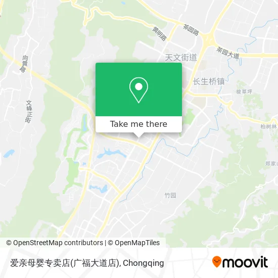 爱亲母婴专卖店(广福大道店) map
