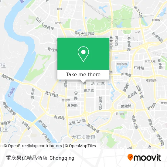 重庆果亿精品酒店 map