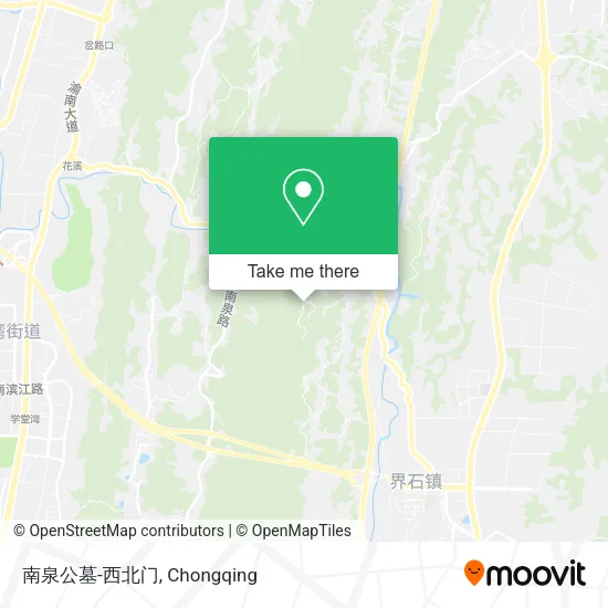 南泉公墓-西北门 map