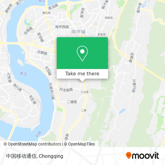 中国移动通信 map