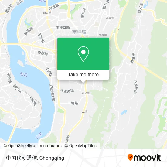 中国移动通信 map