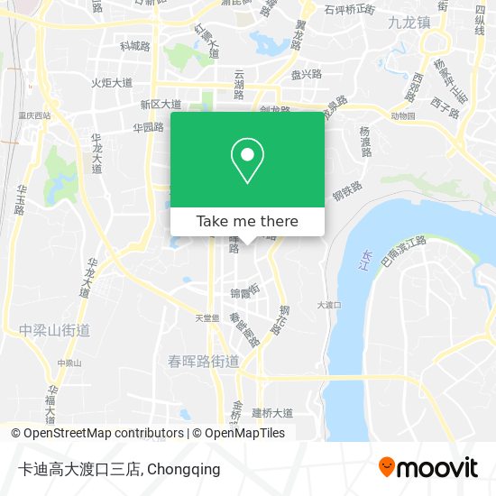 卡迪高大渡口三店 map
