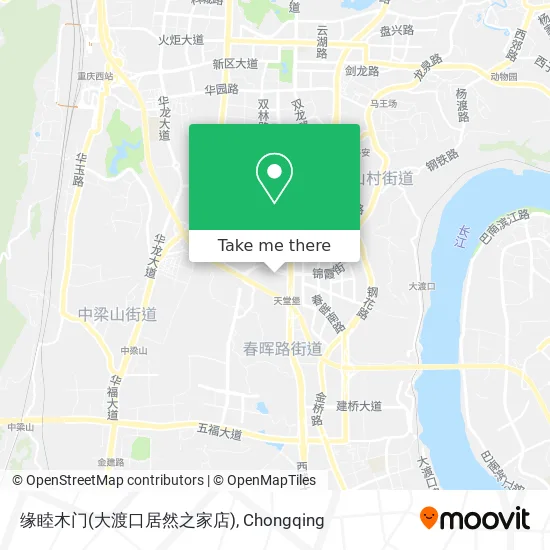 缘睦木门(大渡口居然之家店) map