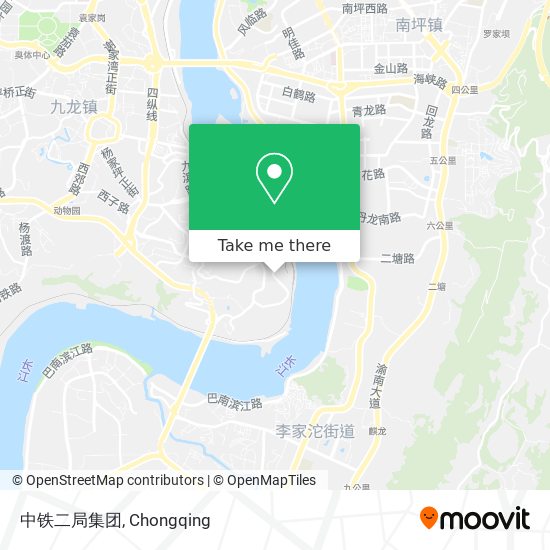 中铁二局集团 map