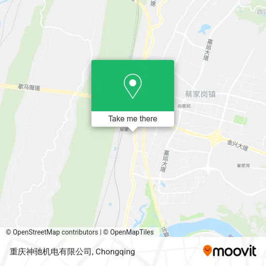 重庆神驰机电有限公司 map
