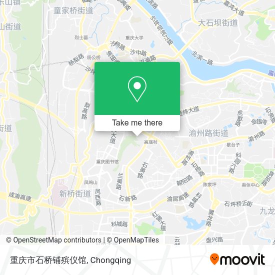 重庆市石桥铺殡仪馆 map
