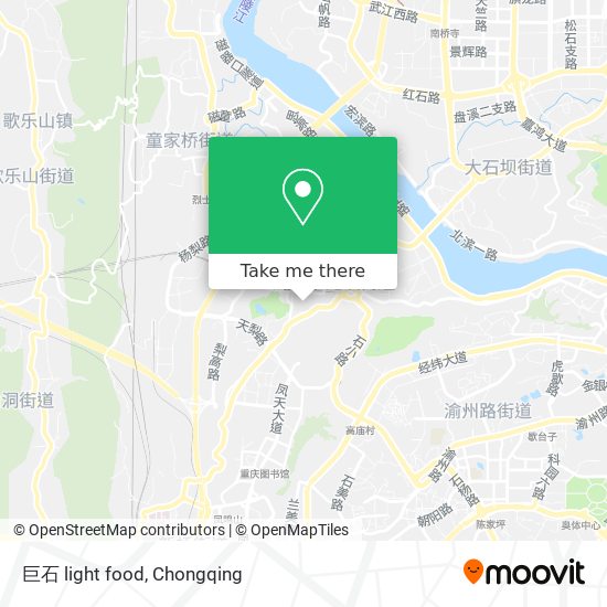 巨石 light food map