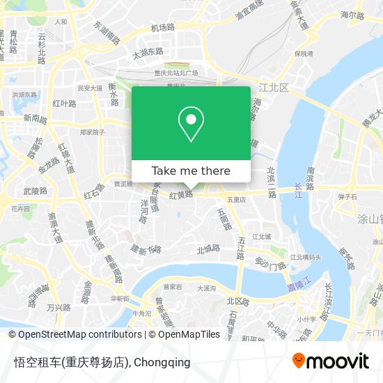 悟空租车(重庆尊扬店) map