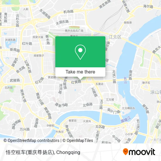 悟空租车(重庆尊扬店) map