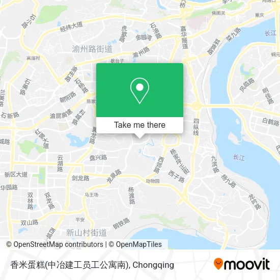 香米蛋糕(中冶建工员工公寓南) map