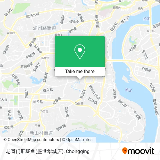 老哥门肥肠鱼(盛世华城店) map