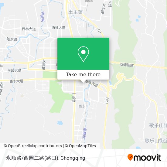 永顺路/西园二路(路口) map