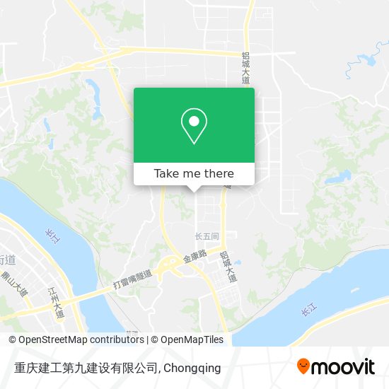 重庆建工第九建设有限公司 map