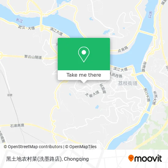 黑土地农村菜(洗墨路店) map