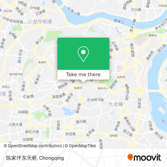 陈家坪东天桥 map