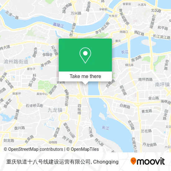 重庆轨道十八号线建设运营有限公司 map