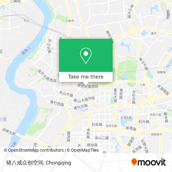 猪八戒众创空间 map