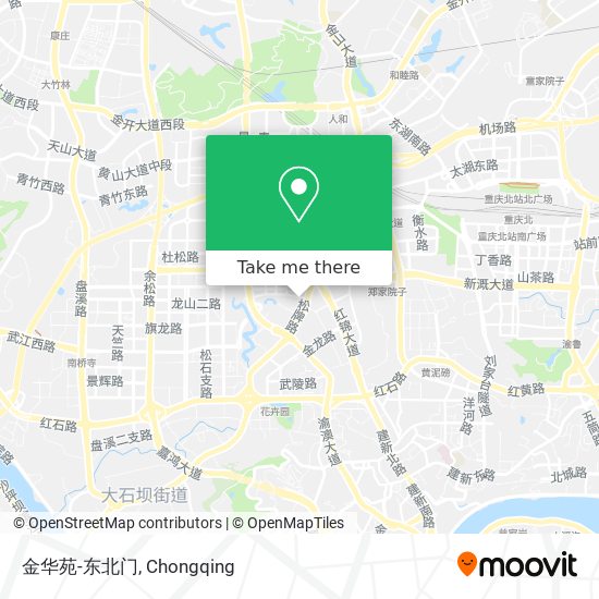 金华苑-东北门 map