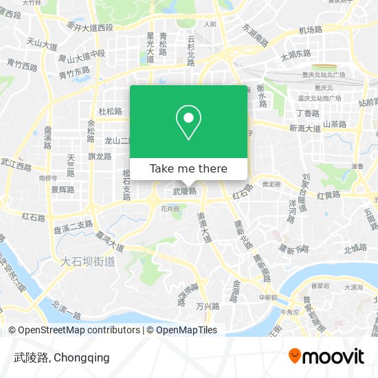 武陵路 map