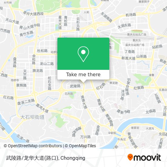 武陵路/龙华大道(路口) map