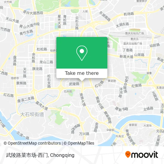 武陵路菜市场-西门 map